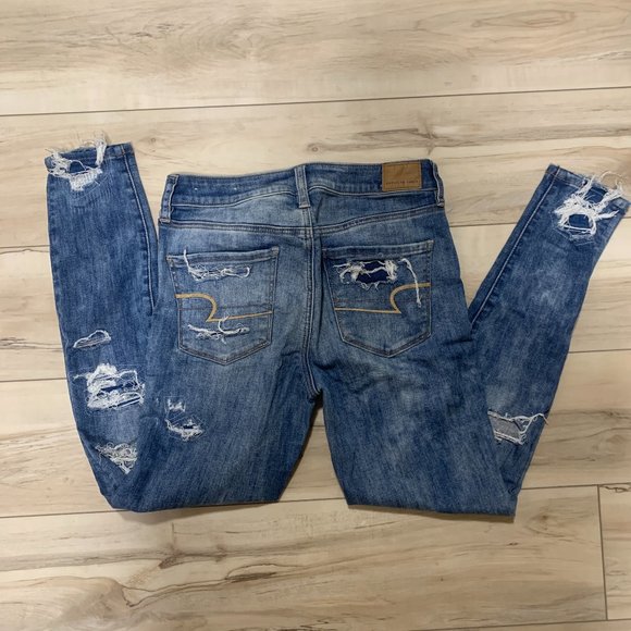 American Eagle Jeggings jeans - size 6 - Picture 2 of 5